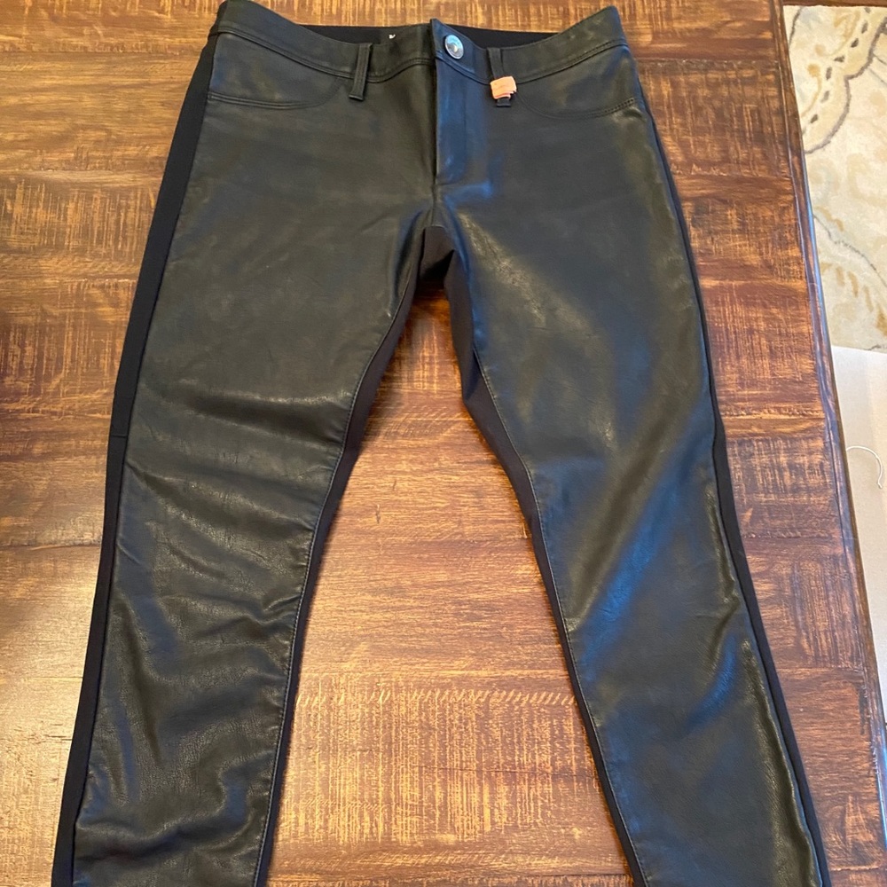 Banana Republic leather pants